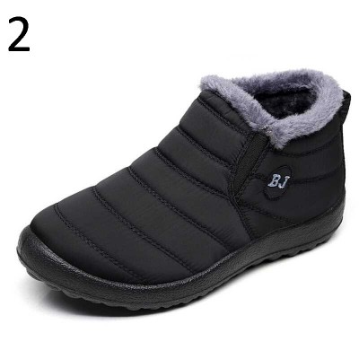 Women snow boots 2020 new waterproof winter boots women shoes solid casual shoes woman keep warm plush winter shoes women boots